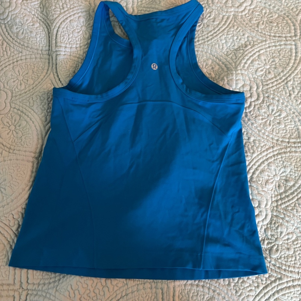 lululemon athletica Vibrant Blue Tank Top